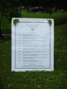 Program of Events